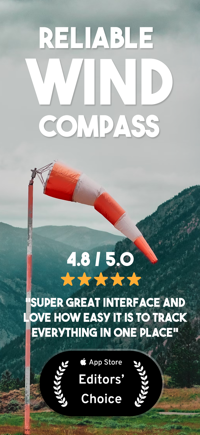 windygo app wind speed and direction